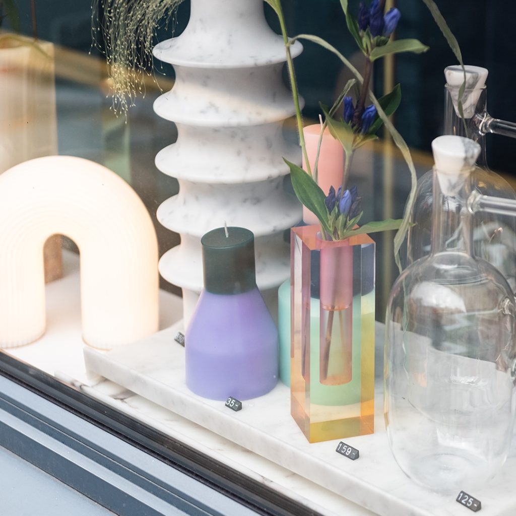 Shop window near Liverpool Street