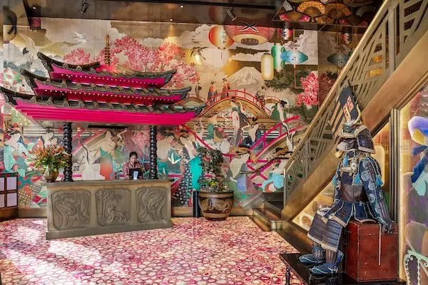 The entrance of the Ivy Asia St Paul's.