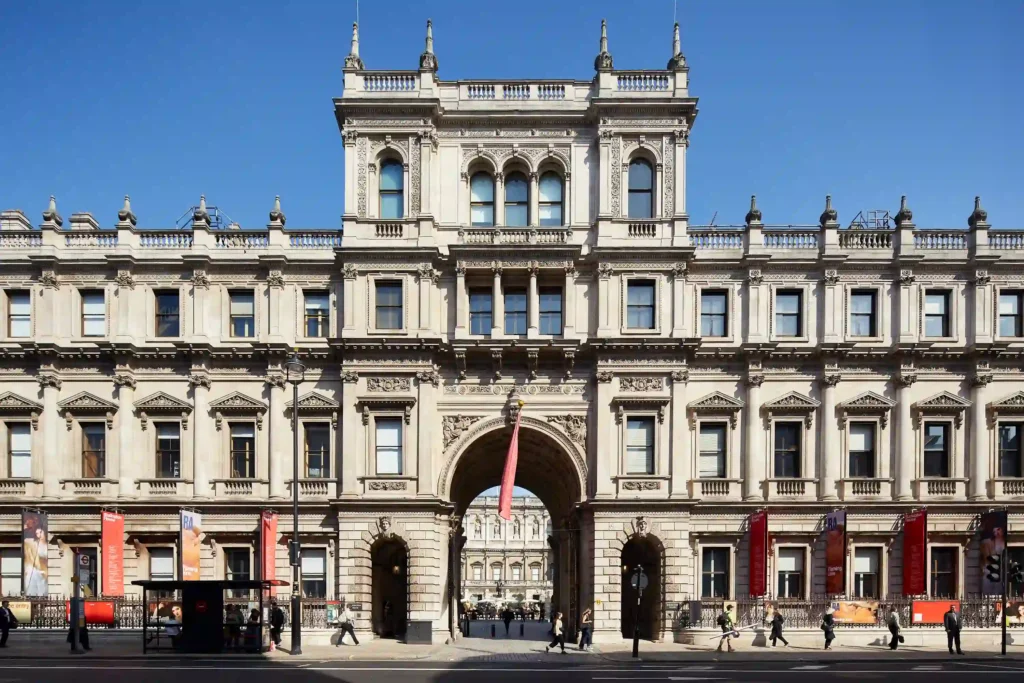 The Royal Academy building in Piccadilly.