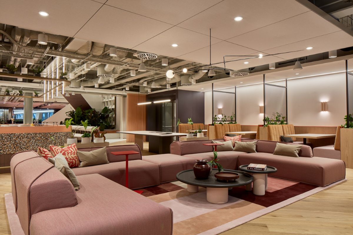 Lounge space at MYO St Paul's