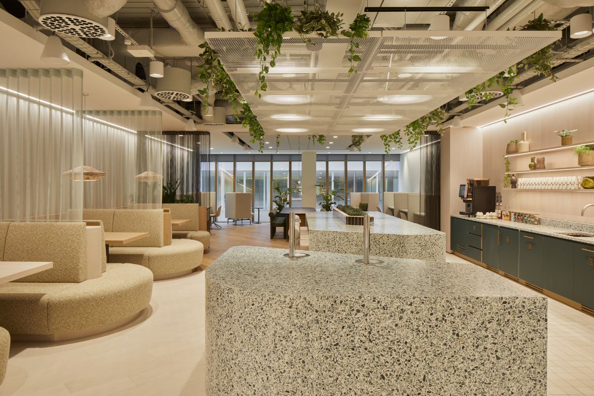 MYO St Paul's showing the kitchen spaces and working areas